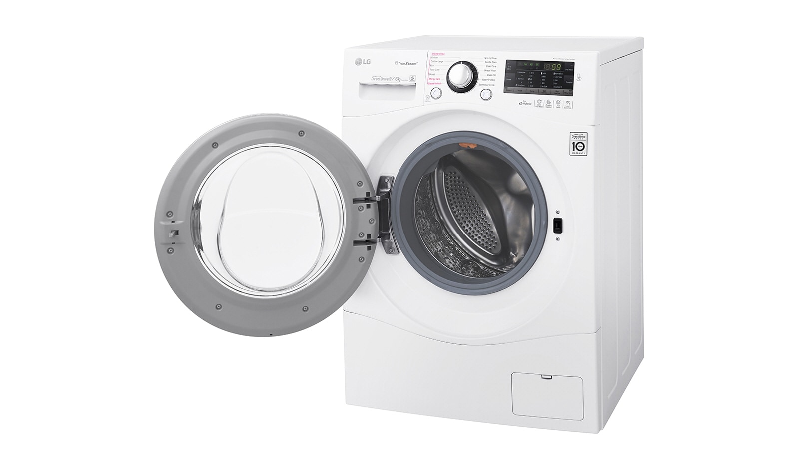 LG Lavasciuga Eco Hybrid 9/6 Kg Lavaggio a vapore, FH4A8FDH2N