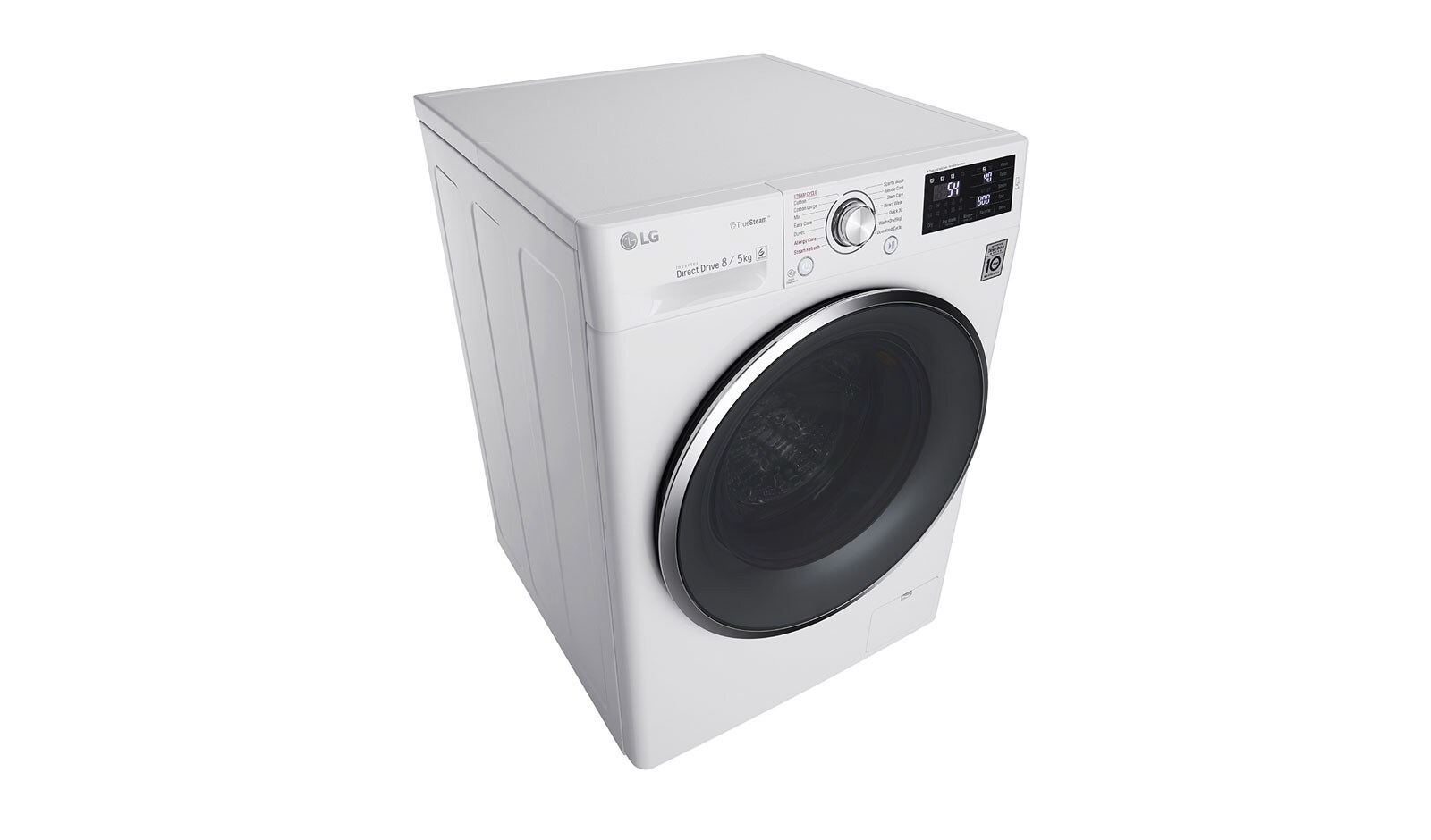 LG Lavasciuga Eco Hybrid 8/5 Kg Lavaggio a vapore, FH4U2TDH1N