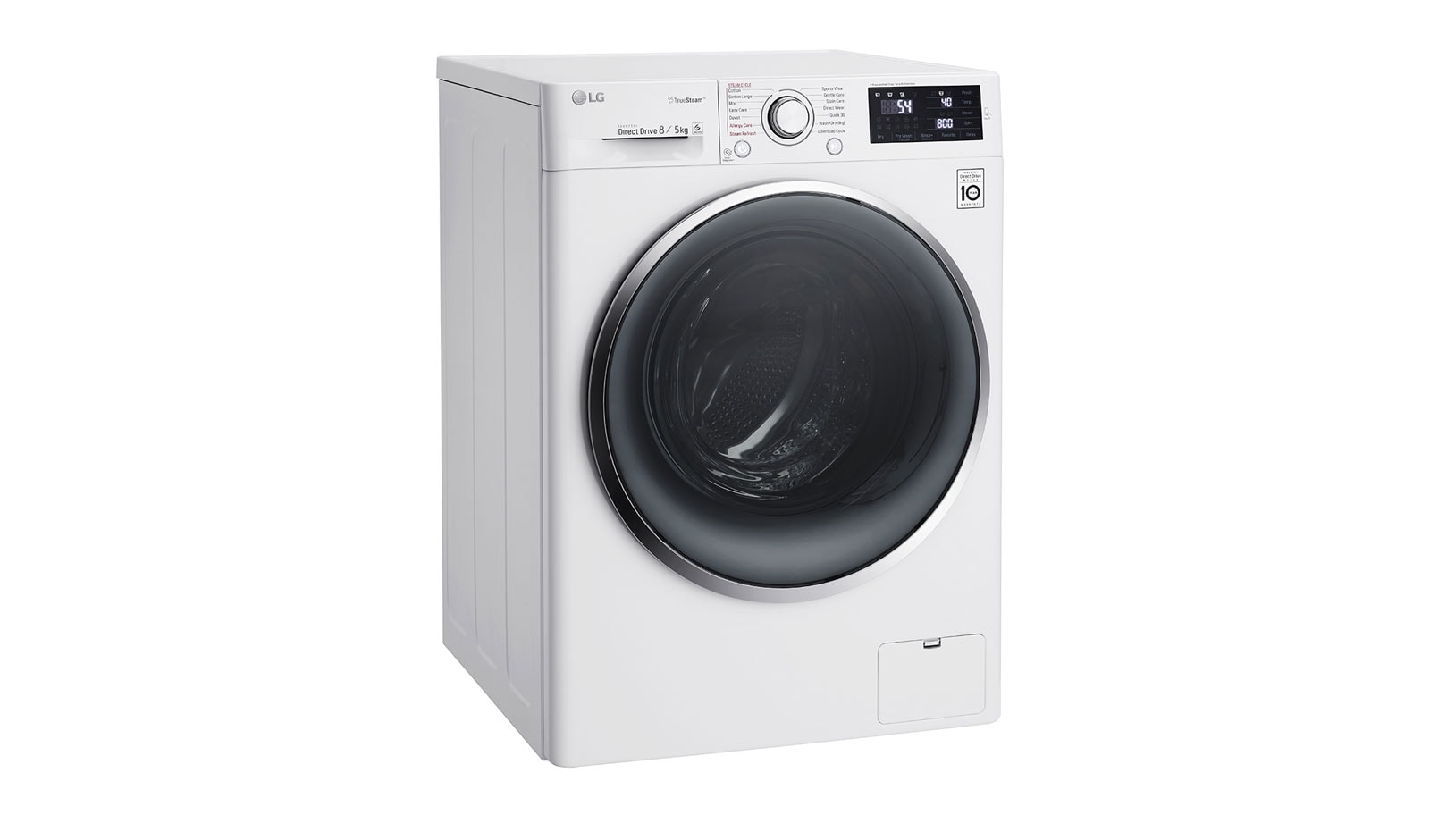 LG Lavasciuga Eco Hybrid 8/5 Kg Lavaggio a vapore, FH4U2TDH1N