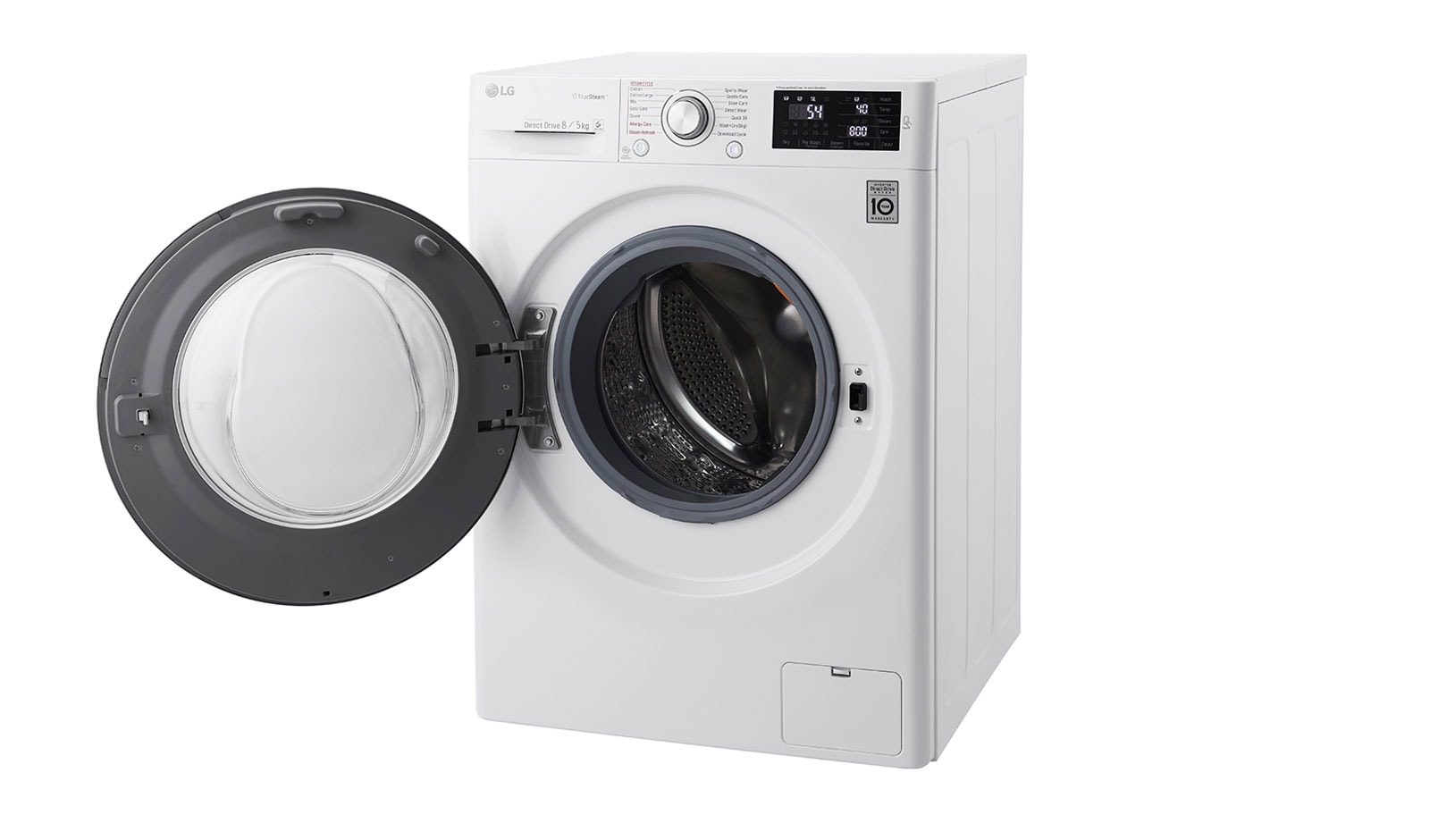 LG Lavasciuga Eco Hybrid 8/5 Kg Lavaggio a vapore, FH4U2TDH1N
