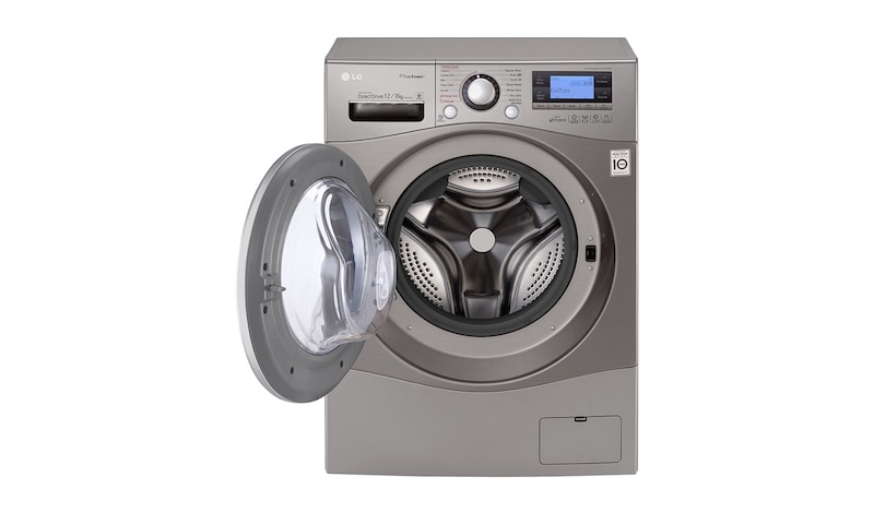 LG Lavasciuga Eco Hybrid 12/8 Kg Lavaggio a vapore, FH695BDH6N