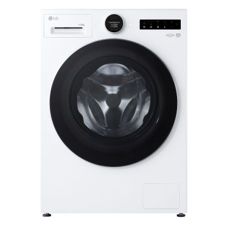 Lavasciuga con Pompa di calore DUAL Inverter 9/6kg | Serie X9 | Classe A-10% / A | AI & WIFI | 1600 giri, Condensatore autopulente, Vapore, TurboWash 39' | Bianca - WHX9096TLC | LG IT
