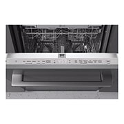 LG Lavastoviglie a scomparsa totale | QuadWash Serie 2, Classe D 46dB | 14 coperti, EasyRack+, Wi-Fi, Dual Zone | Acciaio, DB242TX