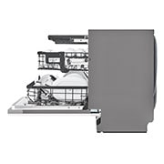 LG Lavastoviglie a scomparsa totale | QuadWash Serie 3, Classe E 44dB | 14 coperti, Vapore, EasyRack+, Wi-Fi | Acciaio, DB325TXS