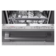 LG Lavastoviglie a scomparsa totale | QuadWash Serie 3, Classe B 43dB | 14 coperti,Vapore, Info Light,Cerniere sliding | Acciaio, DB365TXS