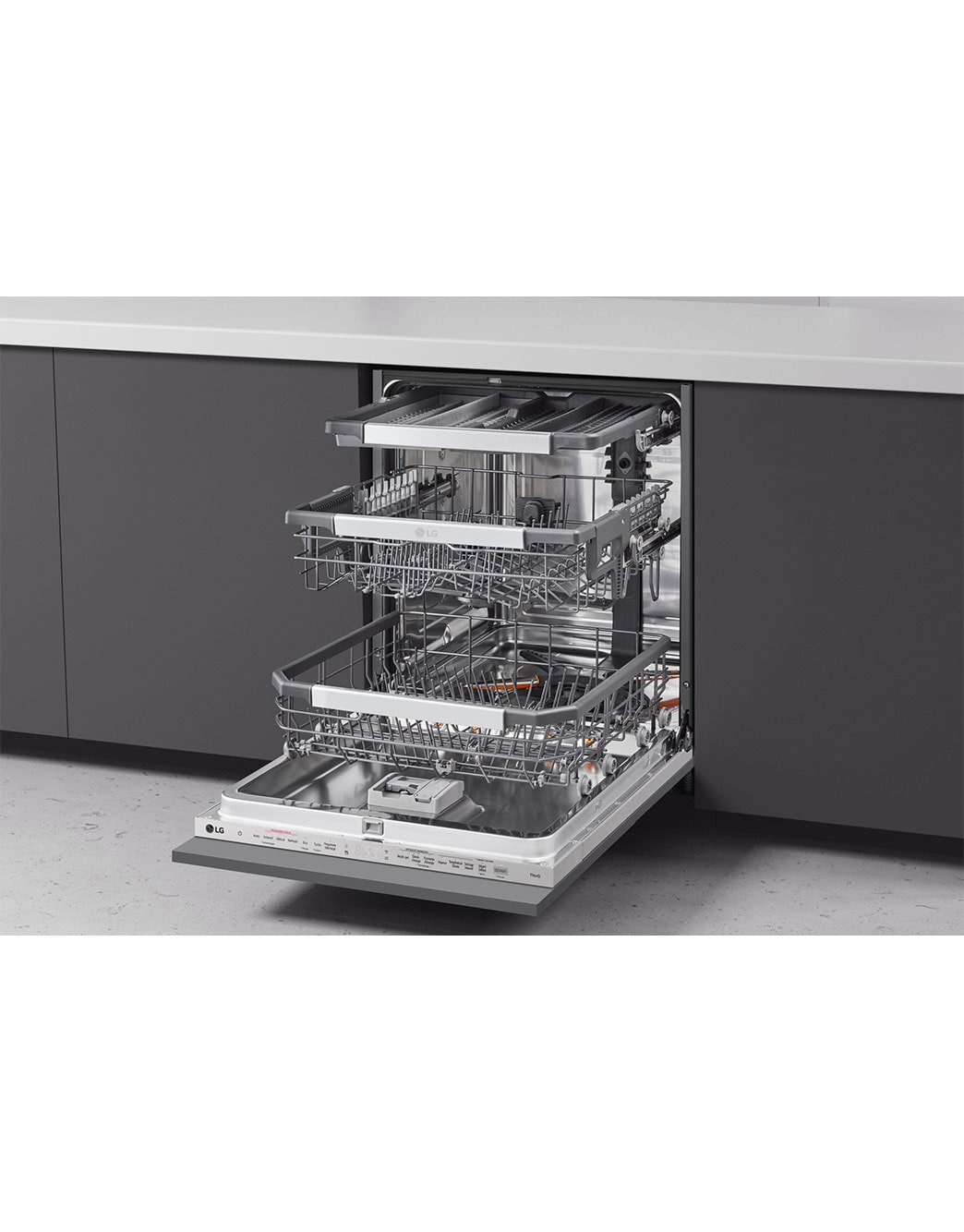 Kit Staffa Montaggio Lavastoviglie Per LG 5001DD4001C, Hardware Installazione 7 Pezzi