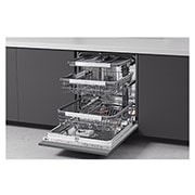 LG Offerta Kit: Forno InstaView 76L Classe A+ e Lavastoviglie a scomparsa totale QuadWash Serie 4, WSED7612S.DB475