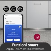 LG Offerta Kit: Forno InstaView 76L Classe A+ e Lavastoviglie a scomparsa totale QuadWash Serie 4, WSED7612S.DB475