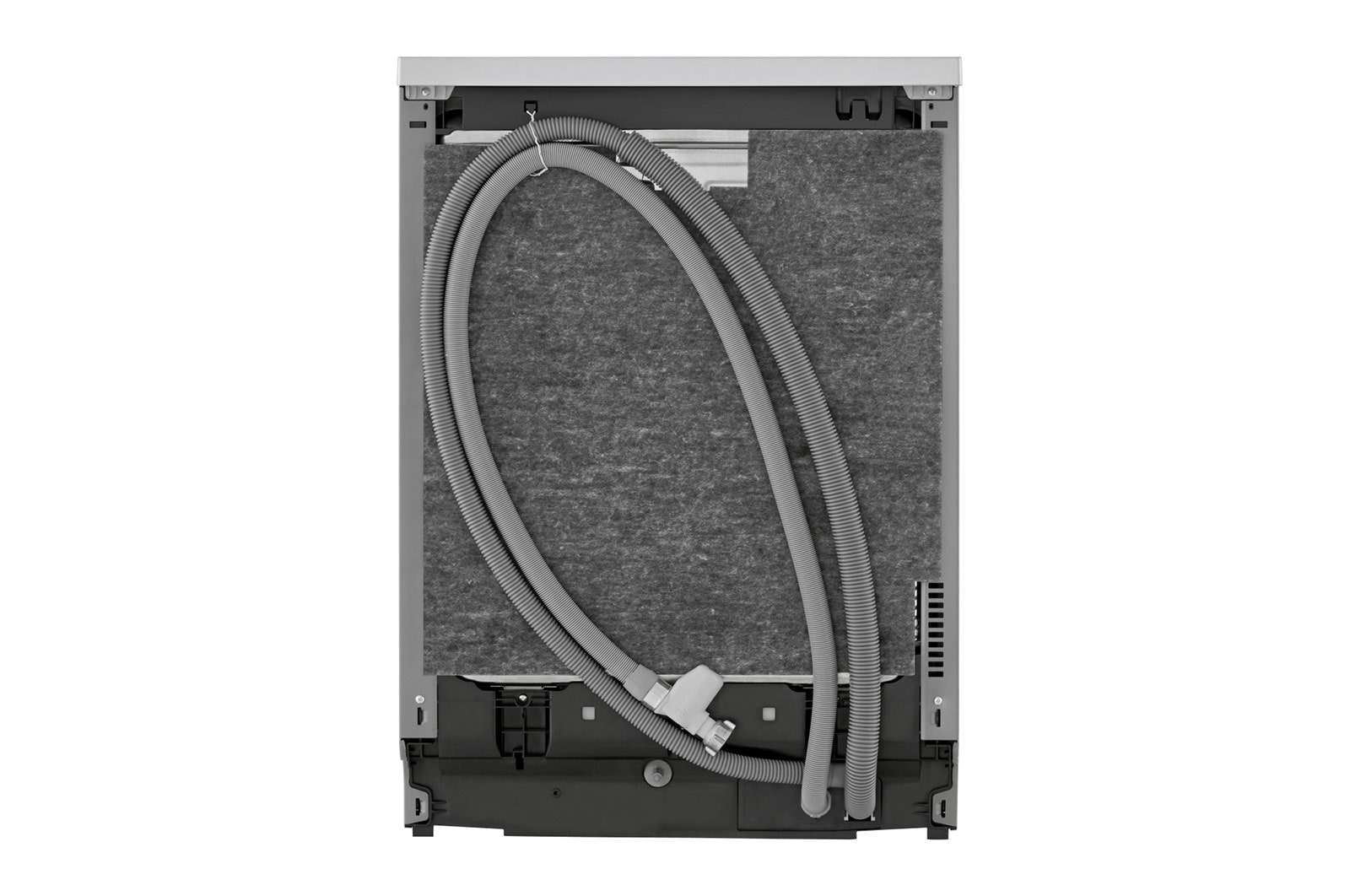 LG Lavastoviglie libera installazione | QuadWash Serie 1, Classe D 46dB | 14 coperti, EasyRack+, Comandi touch esterni | Grigia, DF141FV
