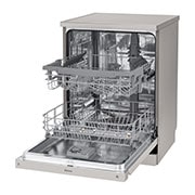 LG Lavastoviglie libera installazione | QuadWash Serie 2, Classe E 46dB | 14 coperti, EasyRack+, Dual Zone, NFC | Grigia , DF222FP