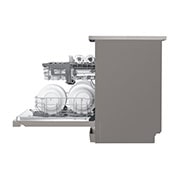 LG Lavastoviglie libera installazione | QuadWash Serie 2, Classe E 46dB | 14 coperti, EasyRack+, Dual Zone, NFC | Grigia , DF222FP