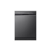 Lavastoviglie libera installazione | QuadWash Serie 3, Classe B 43dB | 14 coperti, Vapore, Auto-apertura, Wi-Fi | Nera