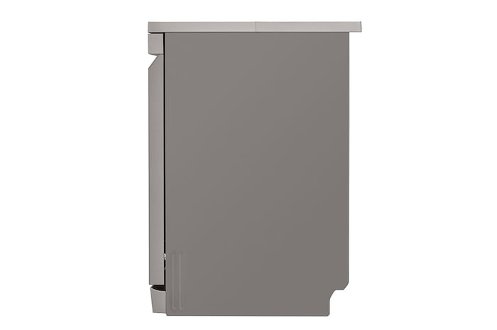 LG Lavastoviglie libera installazione | QuadWash Serie 3, Classe B 43dB | 14 coperti, Vapore, Auto-apertura, Wi-Fi | Grigia, DF365FPS