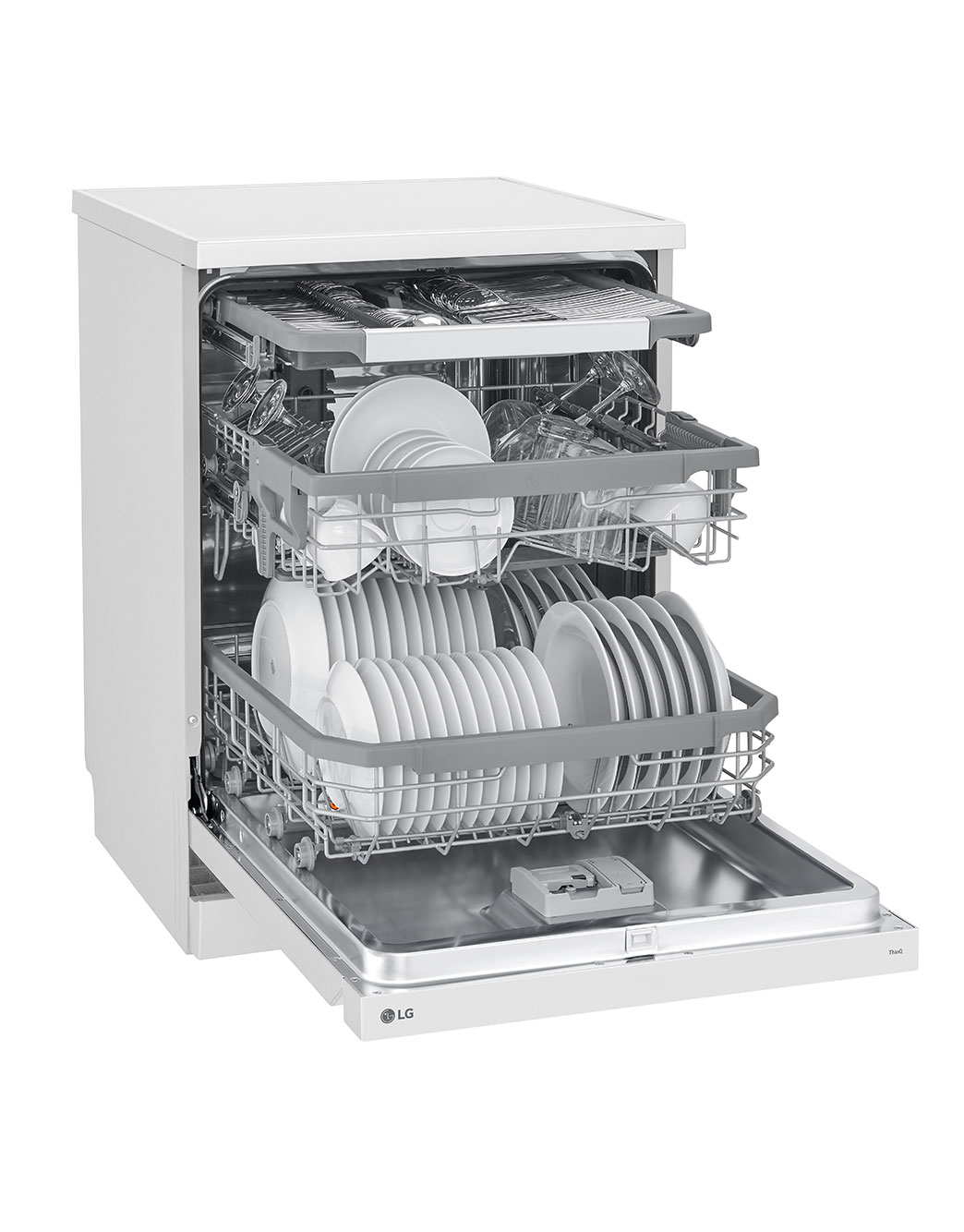 LG - Lavastoviglie QUADWASH DF141FV Classe D 14 Coperti-Prime Silver - Foto 8