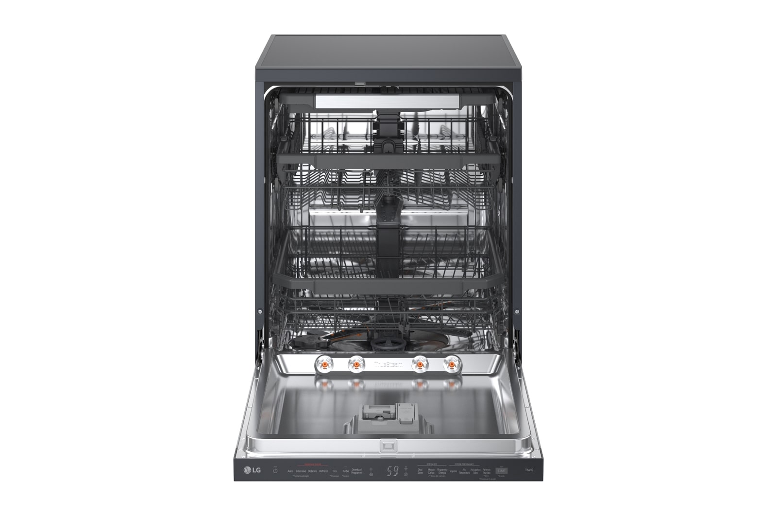 Foto frontale della lavastoviglie LG DF375HMS