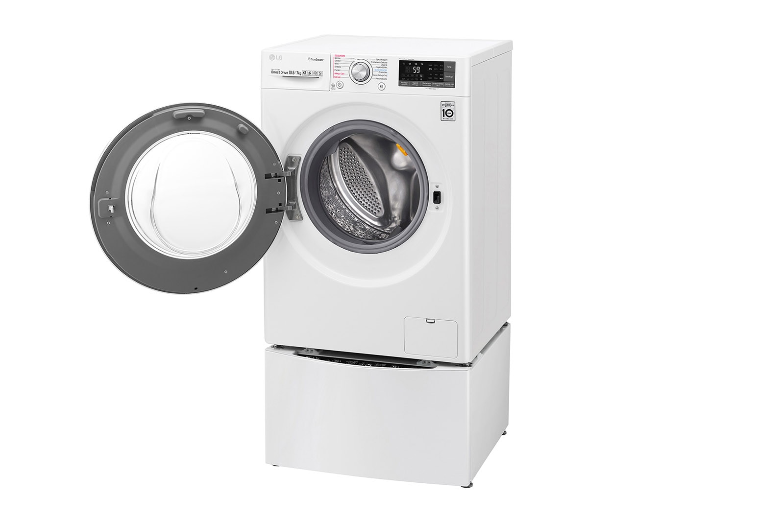 LG Lavasciuga Smart TWINWash™ 10.5/7 kg Tecnologia True Steam™ Eco Hybrid Wi-Fi, F4J8JH2WD