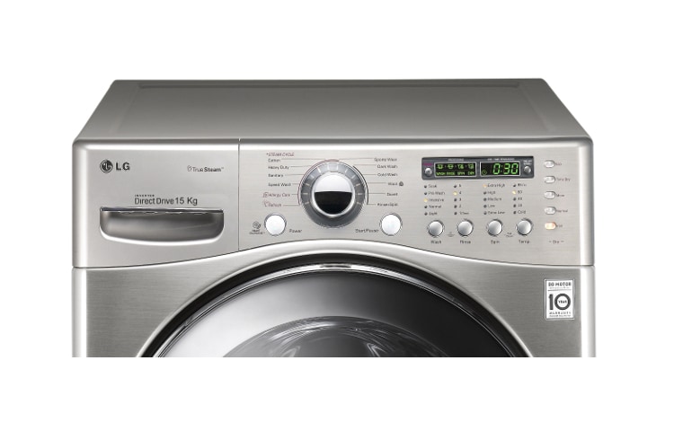 LG Lavatrice 15kg a vapore in grandi capacità. 1200 giri in  e 6 motion direct drive., F1255FDS7