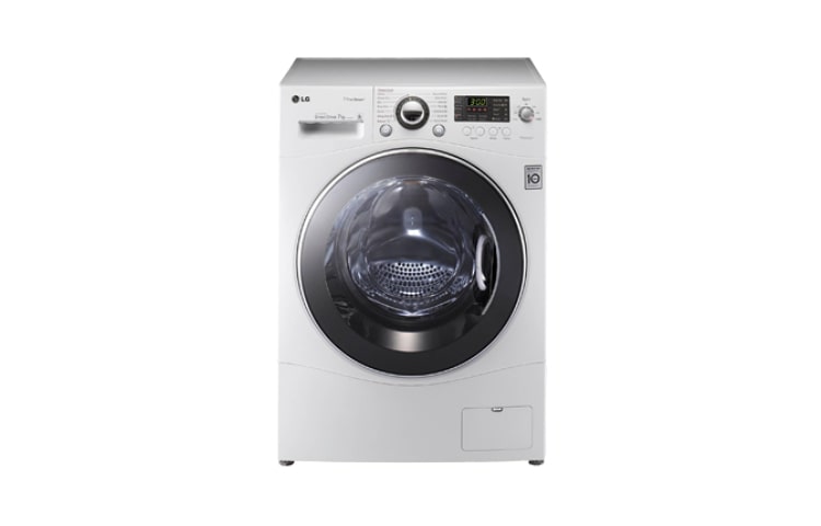 Vista frontale di La lavatrice 7kg a vapore F1280QDS