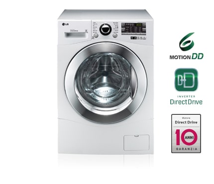 LG lavatrici 6kg 6 Motion Direct Drive F12A8NDA