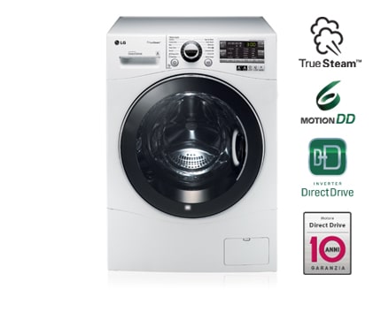 LG lavatrice a vapore 6 motion Direct Drive F12A8NDSA