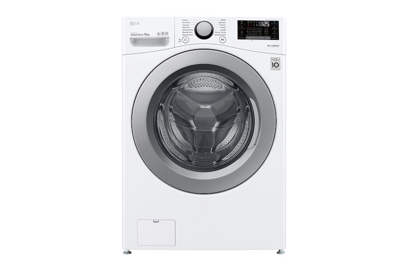 LG Lavatrice capacità XL 15kg AI DD™ | Serie P1 Classe E | 1100 giri, TurboWash, Wi-Fi | White, F1P1CN4WC