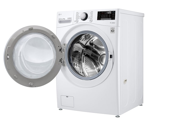 LG Lavatrice capacità XL 15kg AI DD™ | Serie P1 Classe E | 1100 giri, TurboWash, Wi-Fi | White, F1P1CN4WC