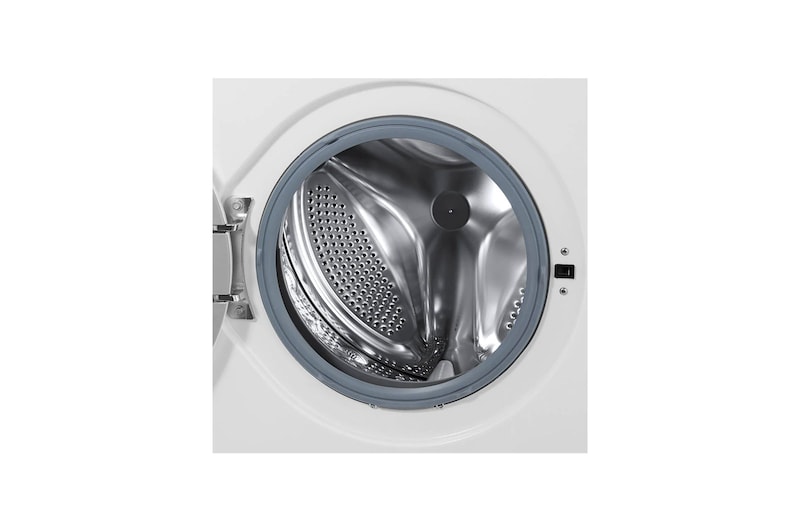 LG Lavatrice slim 6,5kg 6 Motion | Serie J3 Classe E | 1200 giri, Inverter Direct Drive, Smart Diagnosis | White, F2J3WN3WE