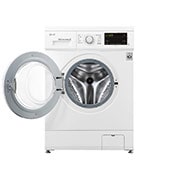 LG Lavatrice slim 6,5kg 6 Motion | Serie J3 Classe E | 1200 giri, Inverter Direct Drive, Smart Diagnosis | White, F2J3WN3WE
