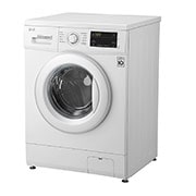 LG Lavatrice slim 6,5kg 6 Motion | Serie J3 Classe E | 1200 giri, Inverter Direct Drive, Smart Diagnosis | White, F2J3WN3WE