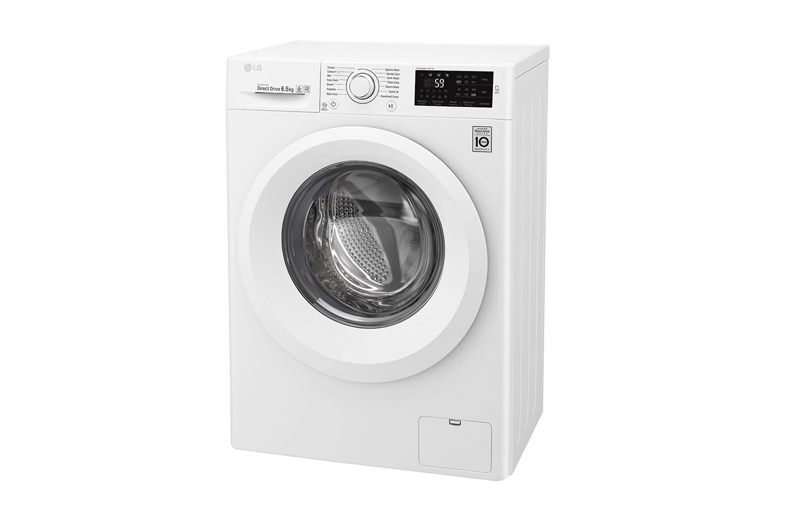 LG Lavatrice Slim 6.5 kg Oblò Bianco, F2J5WN3W