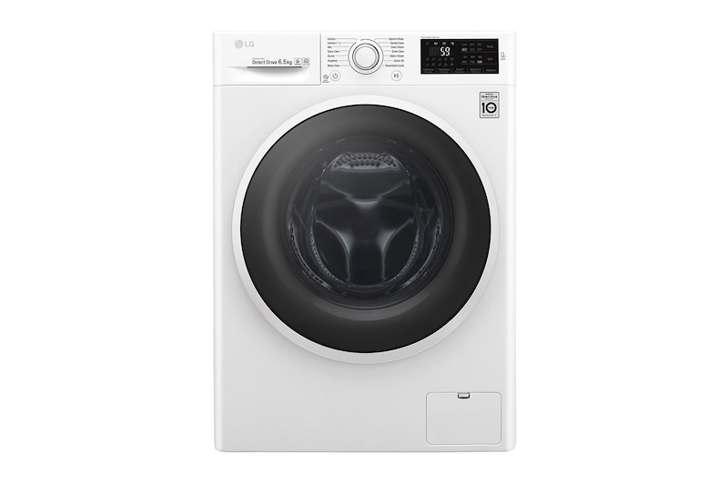 LG Lavatrice Slim 6.5 kg  Oblò Ring White , F2J6WN0W