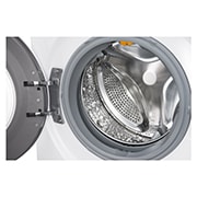 LG Lavatrice Smart Slim TurboWash™ 7 kg  Oblò Ring Cromato, F2J7HN1W