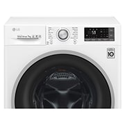 LG Lavatrice Smart Slim TurboWash™ 7 kg  Oblò Ring Cromato, F2J7HN1W