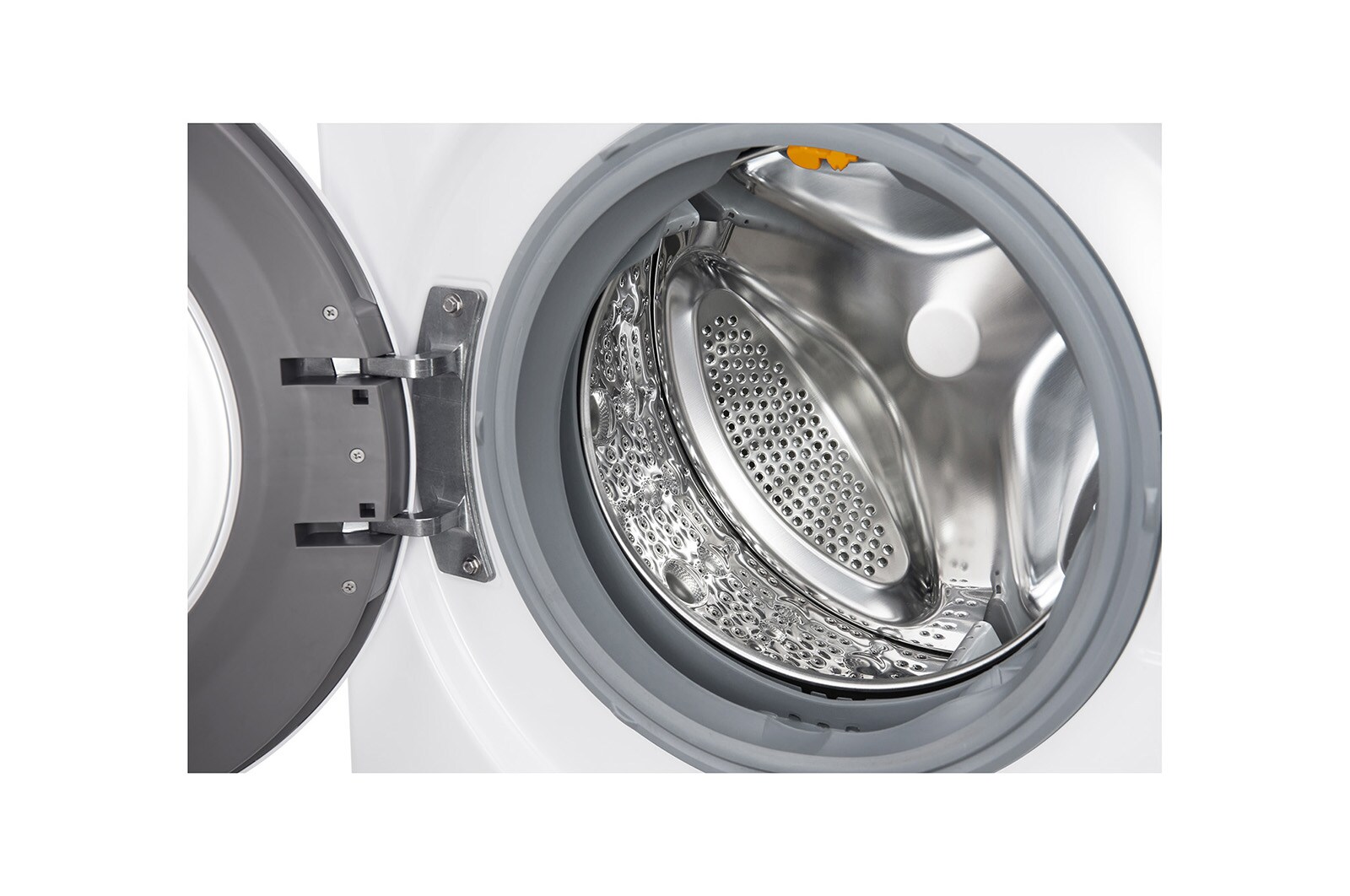 LG Lavatrice Smart Slim TurboWash™ 7 kg  Lavaggio a vapore Oblò Ring Sliver, F2J7HY1W