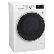 LG Lavatrice Smart Slim TurboWash™ 7 kg  Lavaggio a vapore Oblò Ring Sliver, F2J7HY1W