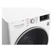 LG Lavatrice Smart Slim TurboWash™ 7 kg  Lavaggio a vapore Oblò Ring Sliver, F2J7HY1W