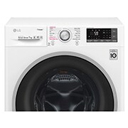 LG Lavatrice Smart Slim TurboWash™ 7 kg  Lavaggio a vapore Oblò Ring Sliver, F2J7HY1W