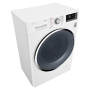LG Lavatrice Smart Slim TurboWash™ 7 kg Lavaggio a vapore Oblò Ring White, F2J8HY2W