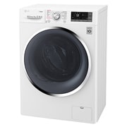 LG Lavatrice Smart Slim TurboWash™ 7 kg Lavaggio a vapore Oblò Ring White, F2J8HY2W