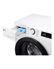 Lavatrice Slim 8kg AI DD Classe A 10 White LG Italia Lavatrice Slim 8kg AI DD Classe A 10 White LG Italia