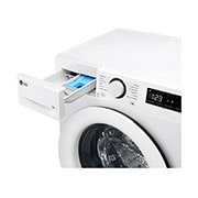 LG Lavatrice slim 9kg AI DD™ | Serie R3 Classe A-10% | 1200 giri, Lavaggio con AI, Smart Diagnosis, Motore Direct Drive | White, F2R3S09AIDD
