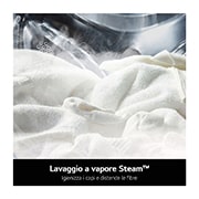 LG Lavatrice slim 9kg AI DD™ | Serie R3 Classe A-10% | 1200 giri, Lavaggio a vapore, Lavaggio con AI, Motore Direct Drive | White, F2R3S09NSWW