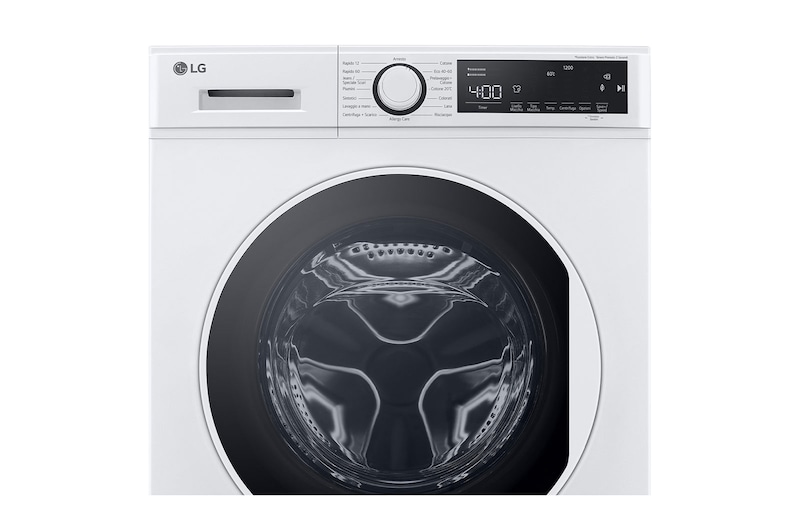 LG Lavatrice 8kg | Serie M3 Classe B | 1200 giri, Lavaggio a vapore, Allergy Care | White, F2WM208N0E