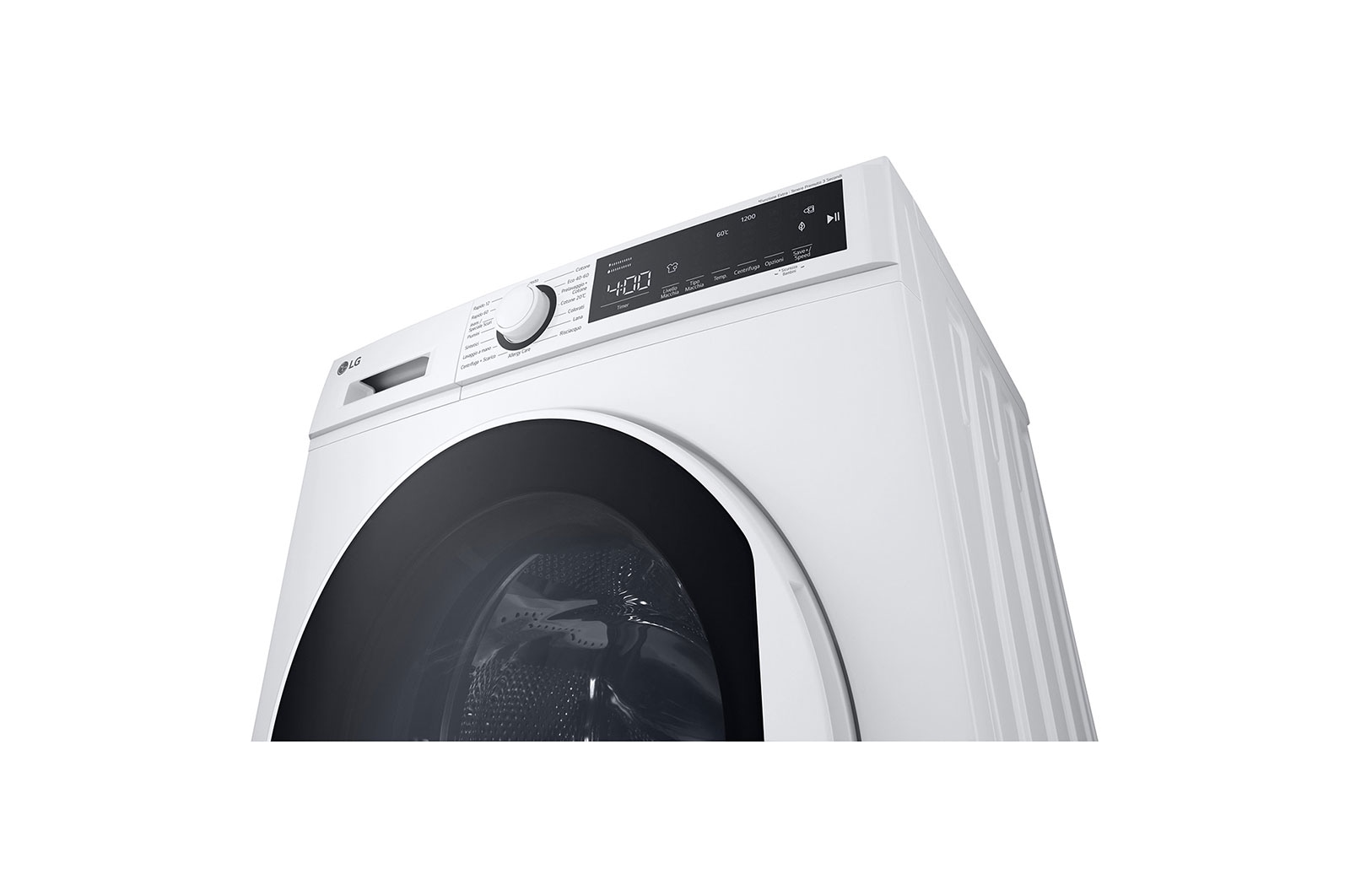 LG Lavatrice 8kg | Serie M3 Classe B | 1200 giri, Lavaggio a vapore, Allergy Care | White, F2WM308S0E