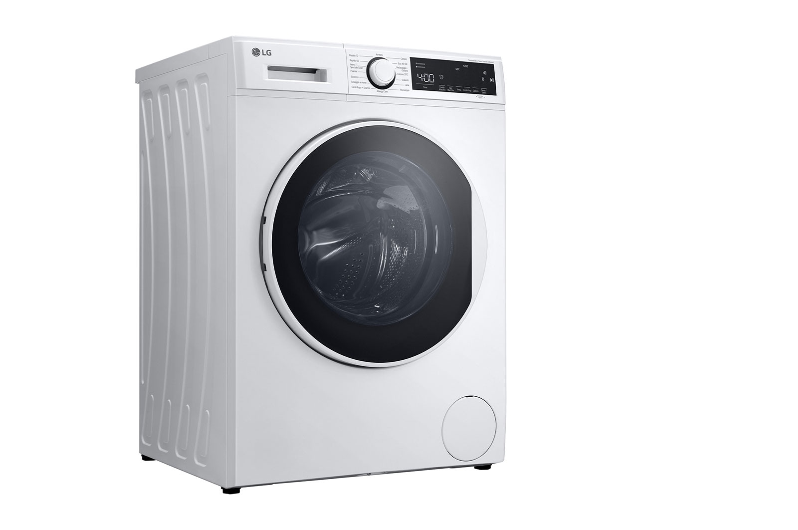 LG Lavatrice 8kg | Serie M3 Classe B | 1200 giri, Lavaggio a vapore, Allergy Care | White, F2WM308S0E