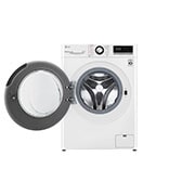 LG Lavatrice slim 7kg AI DD™ | Serie V2 Classe E | 1200 giri, Lavaggio a vapore, Inverter Direct Drive | White, F2WV2S7S6E