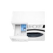 LG Lavatrice slim 7kg AI DD™ | Serie V3 Classe D | 1200 giri, Inverter Direct Drive, Smart Diagnosis | White, F2WV3S7N3E