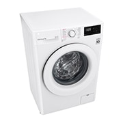 LG Lavatrice slim 7kg AI DD™ | Serie V3 Classe D | 1200 giri, Lavaggio a vapore, Inverter Direct Drive | White, F2WV3S7S3E