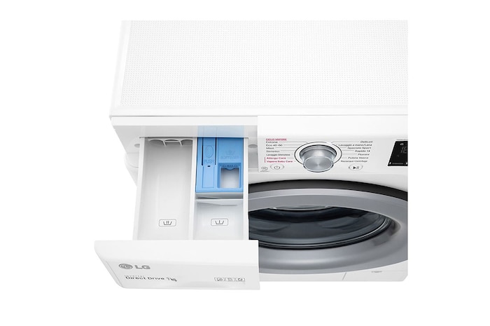 top view with detergent box open