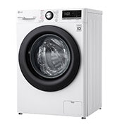 LG Lavatrice slim 7kg AI DD™ | Serie V3 Classe D | 1200 giri, Lavaggio a vapore, Inverter Direct Drive | White, F2WV3S7S6E
